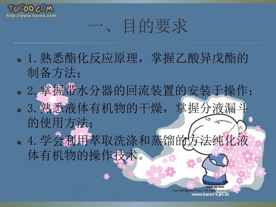 《乙酸异戊酯的制备》PPT课件.ppt_第3页