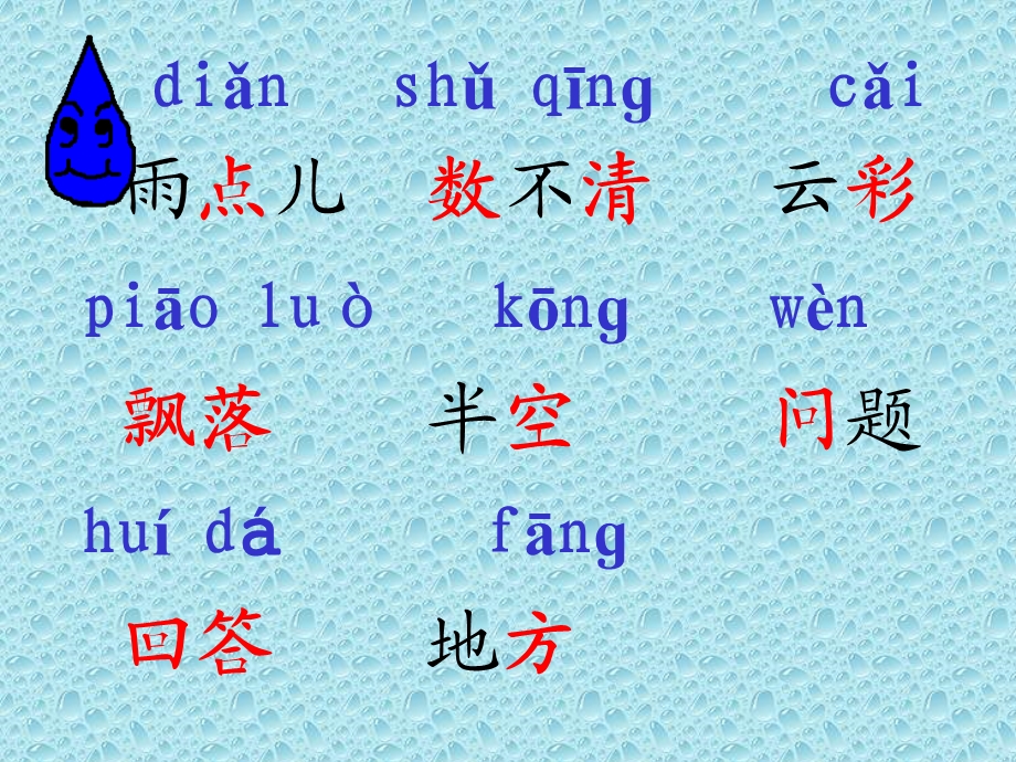 《雨点儿》教学课件 (5).ppt_第2页