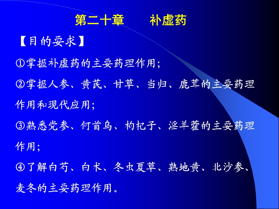 医学课件第二十章补虚药.ppt_第1页