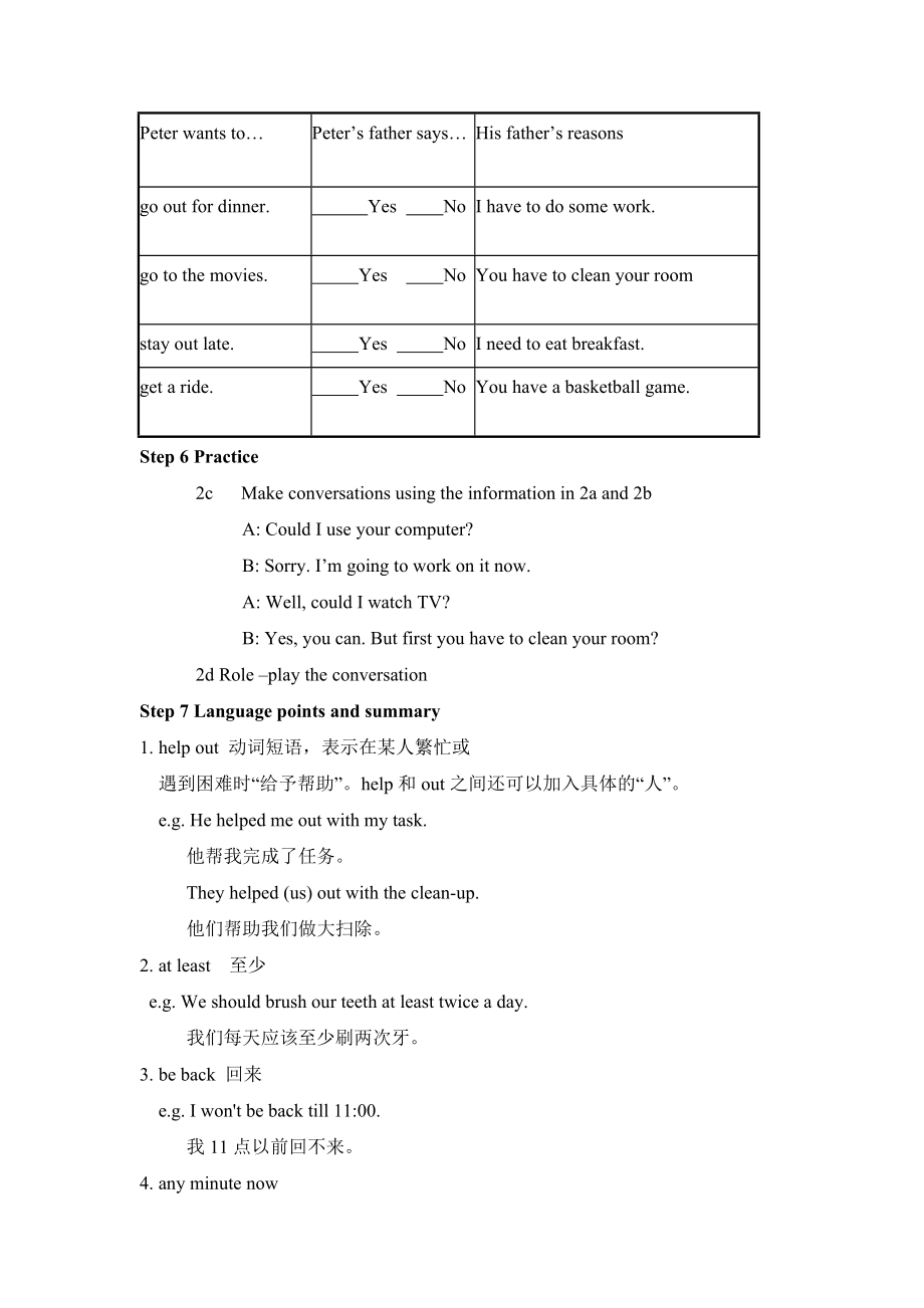 Unit3Couldyoupleasecleanyourroom教案[精选文档].doc_第3页