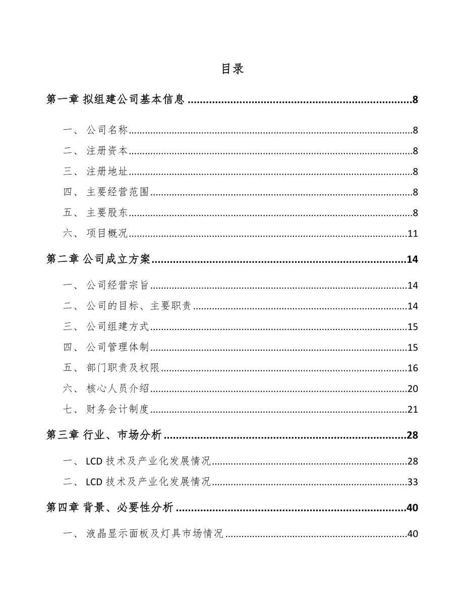 南宁关于成立导光板公司可行性研究报告.docx_第2页