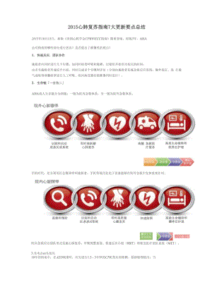 2015 心肺复苏指南 7 大更新要点.docx