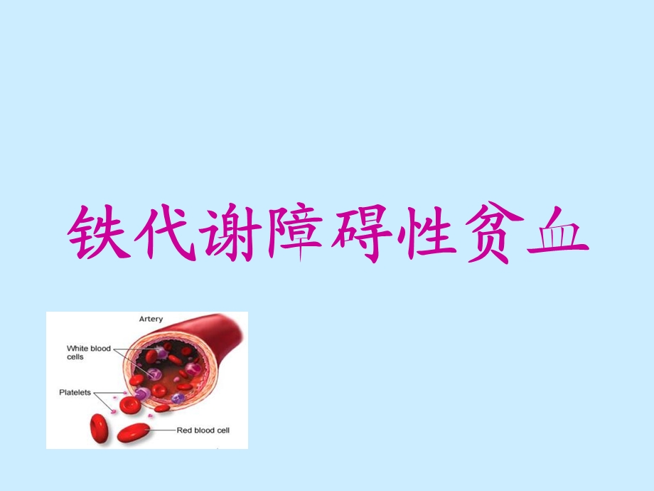 《铁代谢障碍性贫血》PPT课件.ppt_第1页