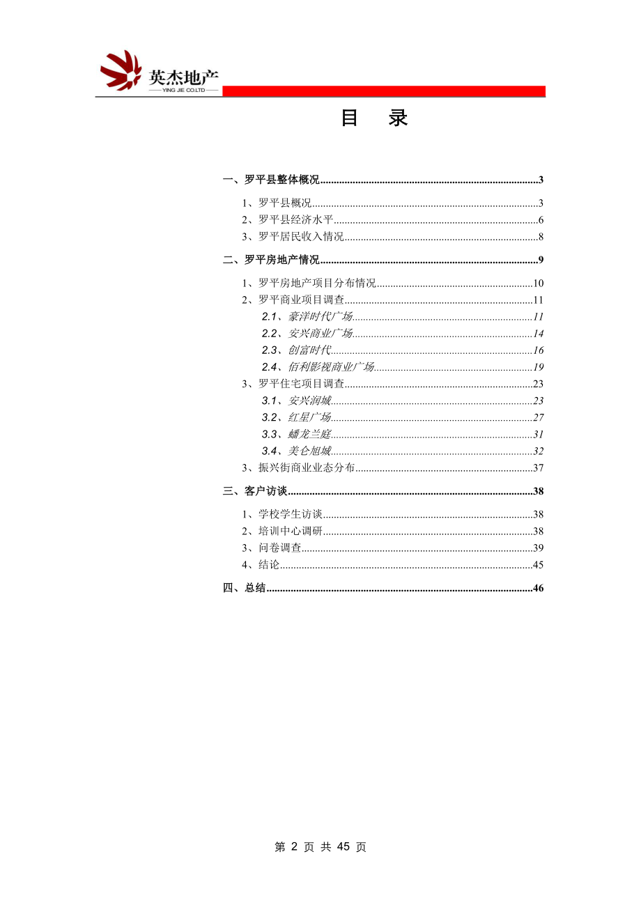 云南罗平房地产市场调查报告(45页 .doc_第2页