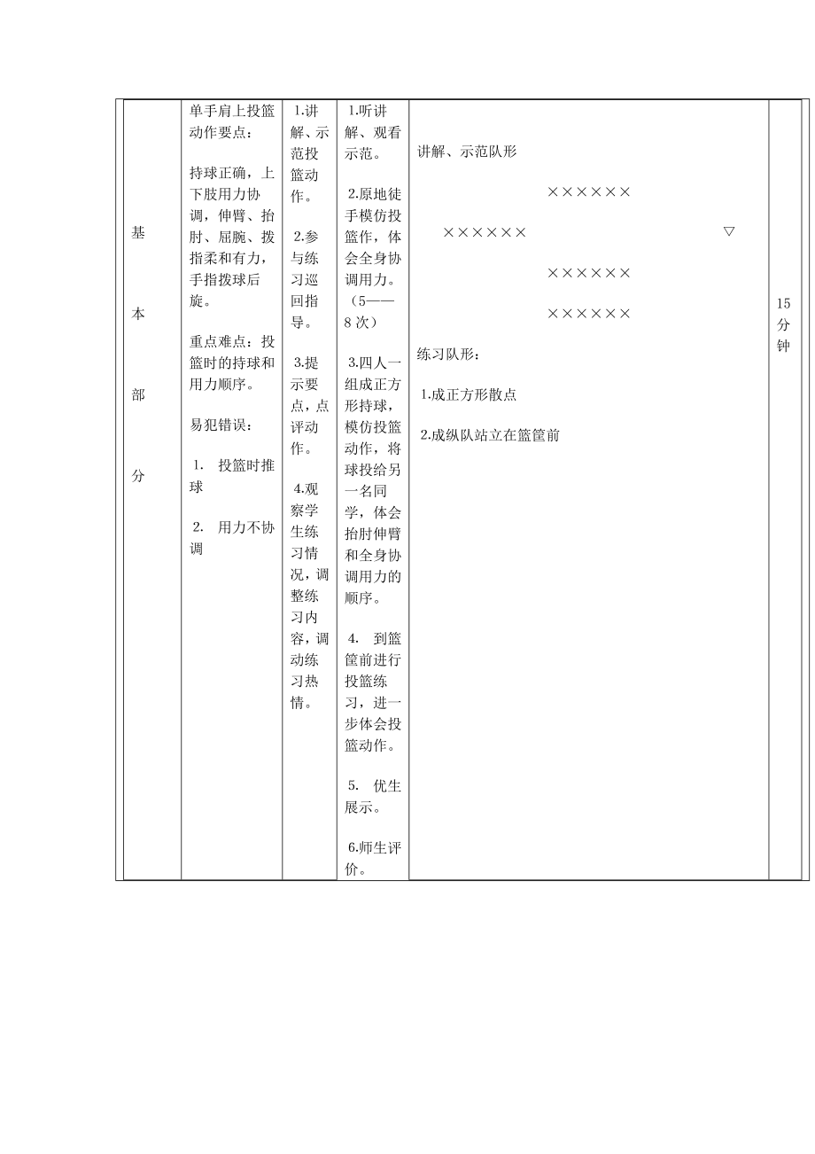 篮球原地单手肩上投篮教学设计安洪伟.doc_第3页