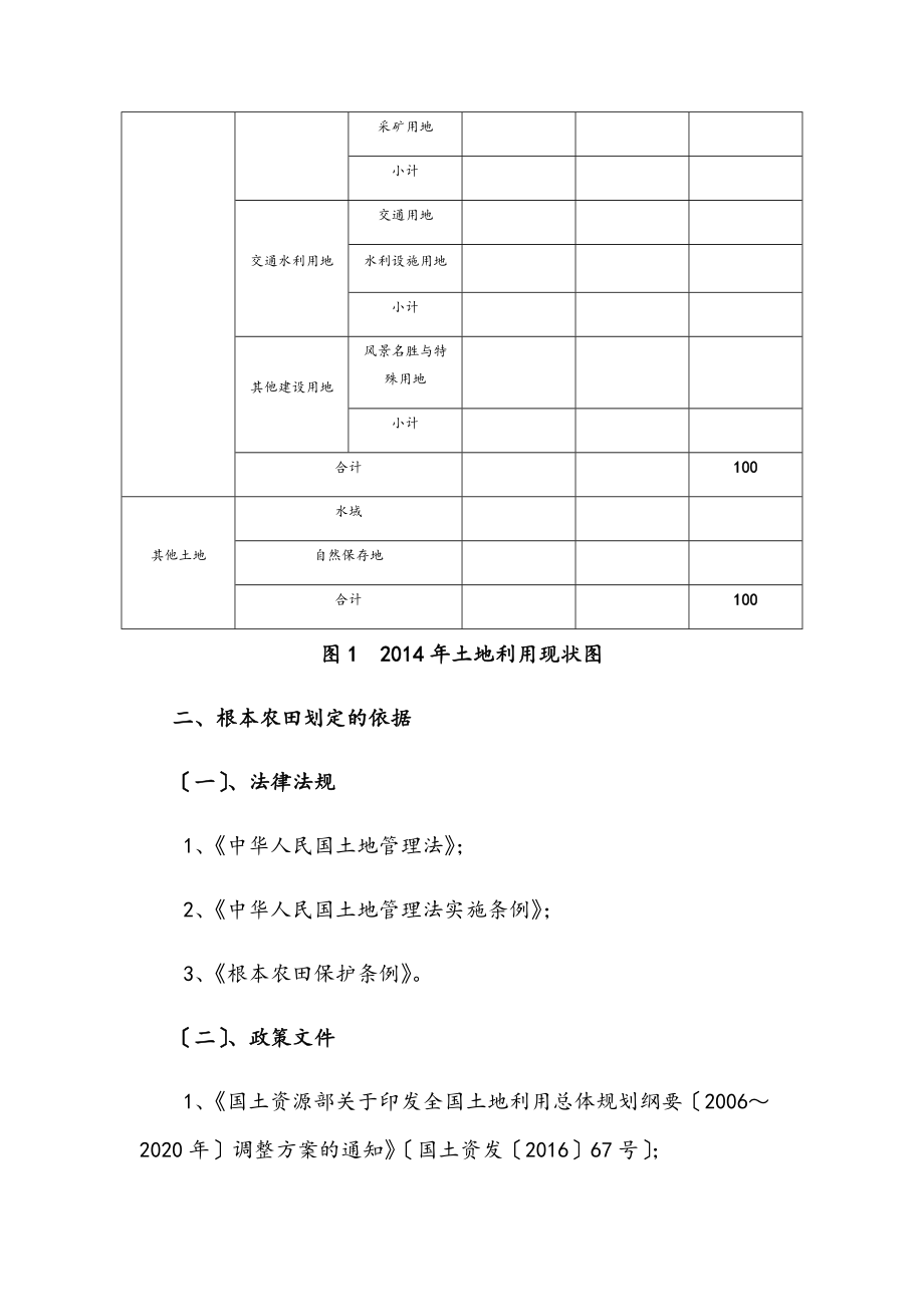 县级基本农田划定方案设计提纲(定稿子).doc_第2页