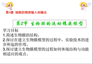 【教学课件】第4章细胞的物质输入和输出.ppt