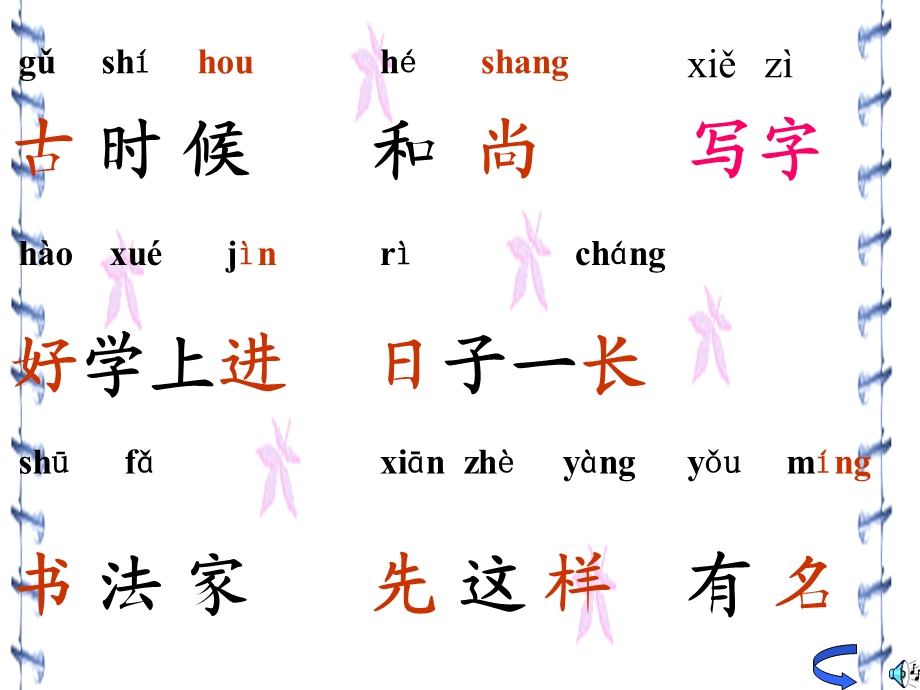 小学一年级上学期语文《怀素写字》优质课课件.ppt_第3页