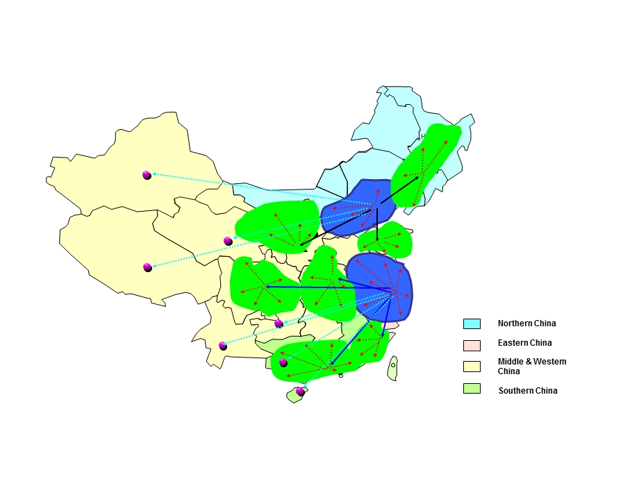 中国世界矢量地图素材详细到省市能编辑做文本区位分析用.ppt_第3页