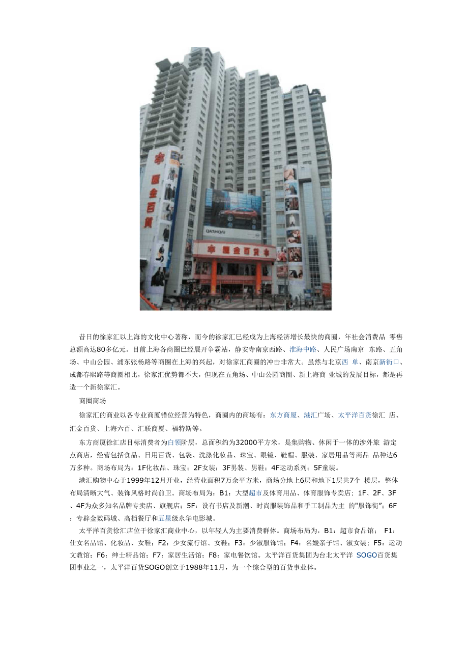 上海主要商圈和商场调查.docx_第3页