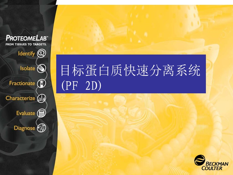 目标蛋白质快速分离系统.ppt_第1页