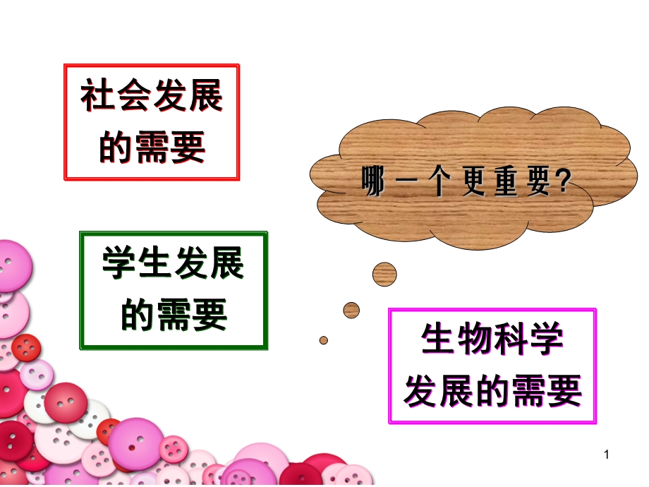 中学生物学课程标准解读.ppt_第1页