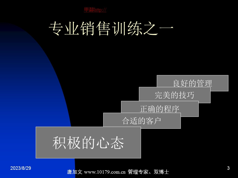 销售素质提升与卓越客户管理.ppt_第3页