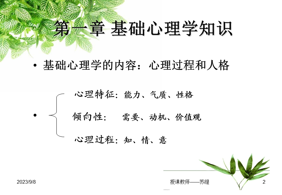 基础心理学知识(苏).ppt_第2页