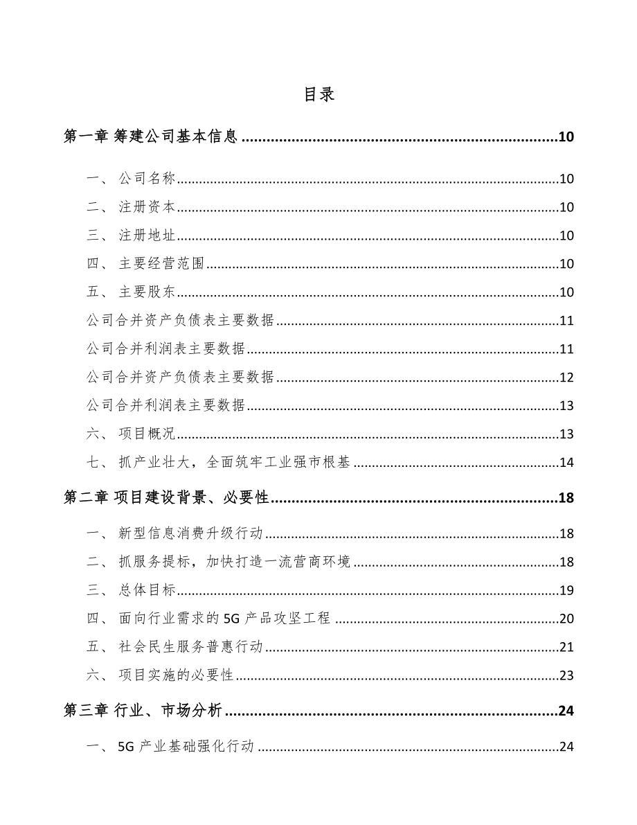 大庆关于成立5G+智慧医疗公司可行性研究报告.docx_第2页