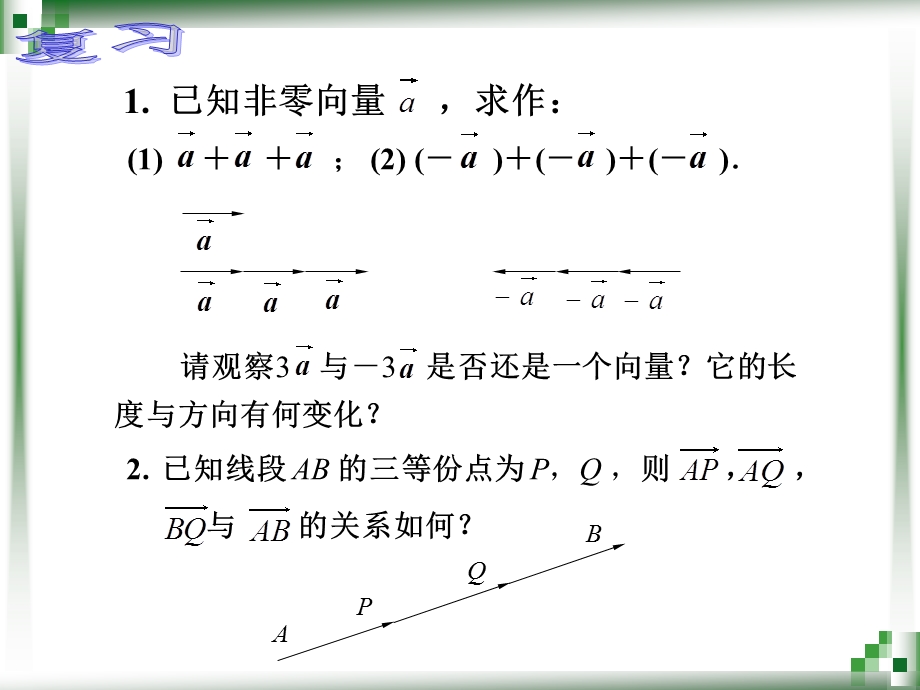 2.2.3向量数乘运算及其几何意义.ppt_第3页