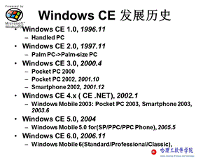 1.WindowsCE及开发环境概述.ppt