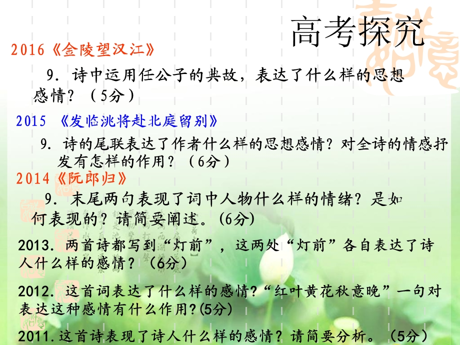 诗歌鉴赏之思想情感ljj上课.ppt_第3页