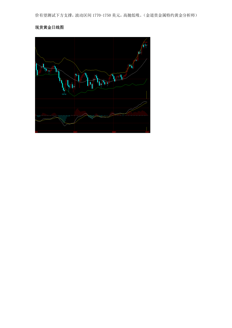 金道贵金属：多空因素交织金价或持续震荡.doc_第3页