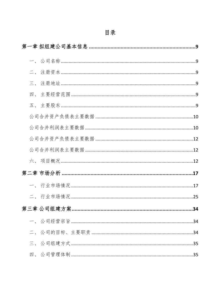 安徽关于成立光学镜头公司可行性研究报告.docx_第2页