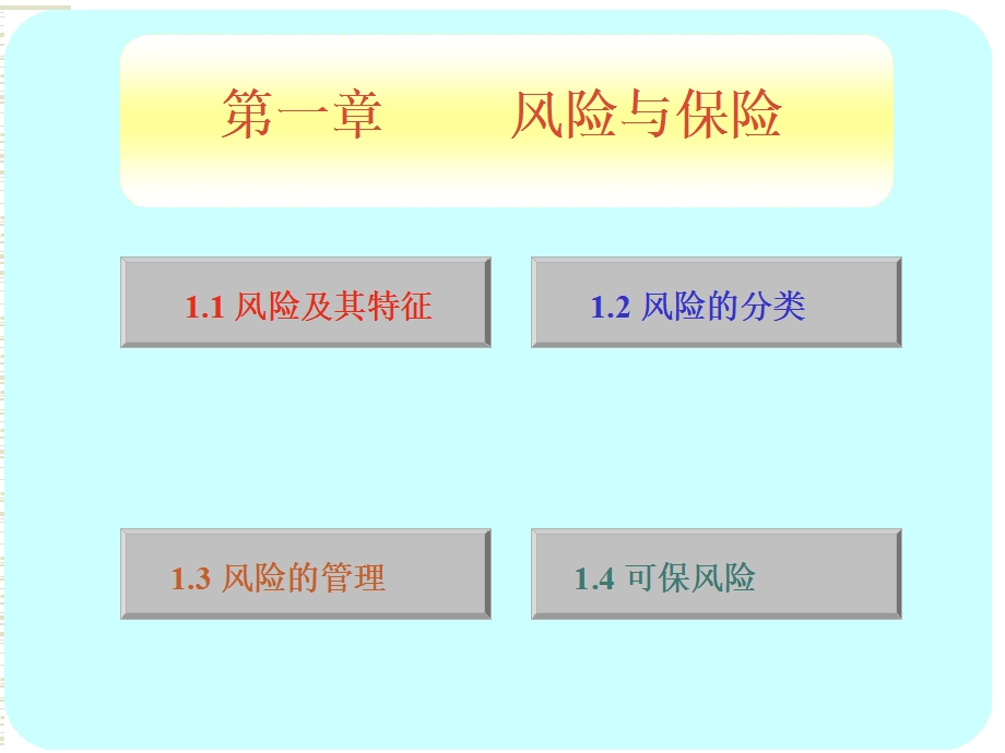 保险学课件-保险学第一章.ppt_第1页