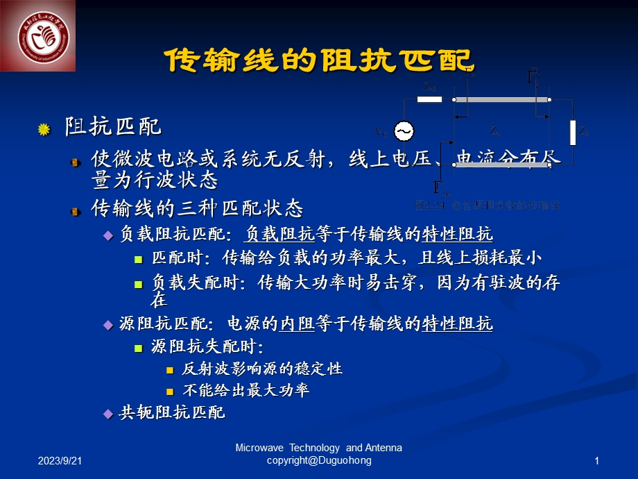 传输线的阻抗匹配.ppt_第1页