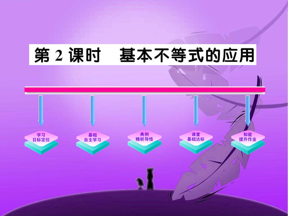 《基本不等式的应用》课件(人教A版必修5).ppt_第1页