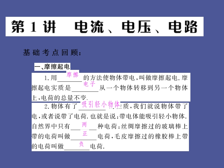 初中物理电压电阻电流电路复习.ppt_第2页