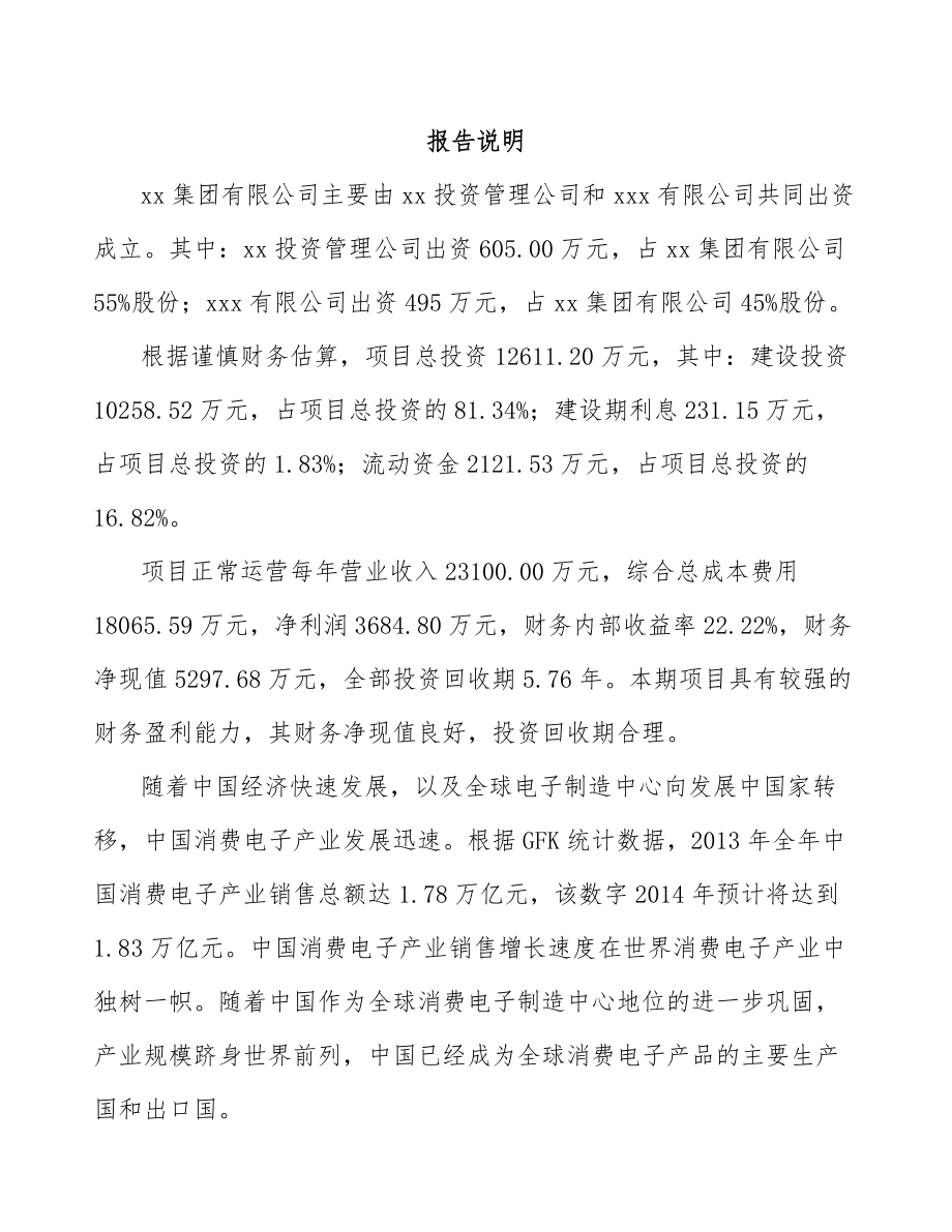 宣城关于成立主板公司可行性研究报告.docx_第2页