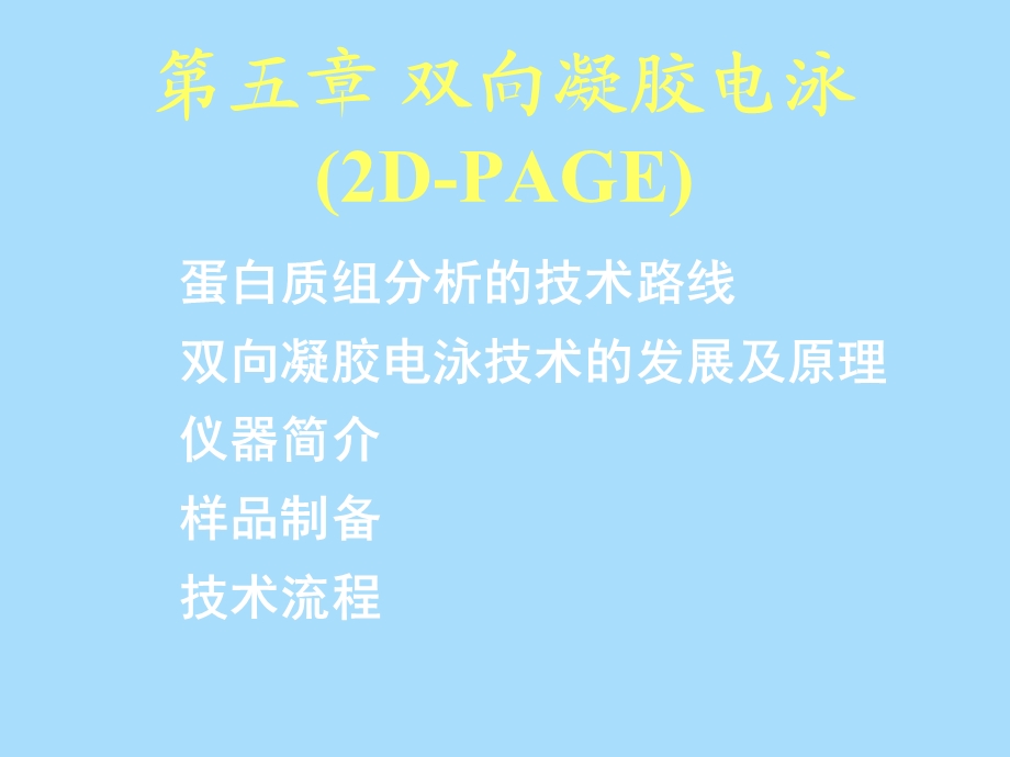 双向凝胶电泳.ppt_第1页