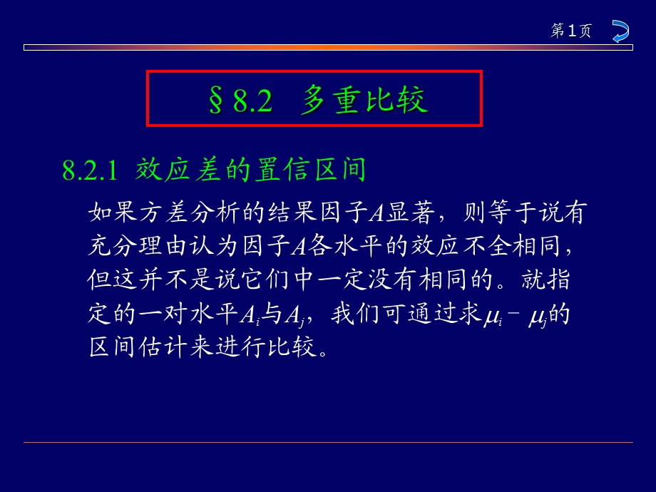 多重比较方差检验.ppt_第1页