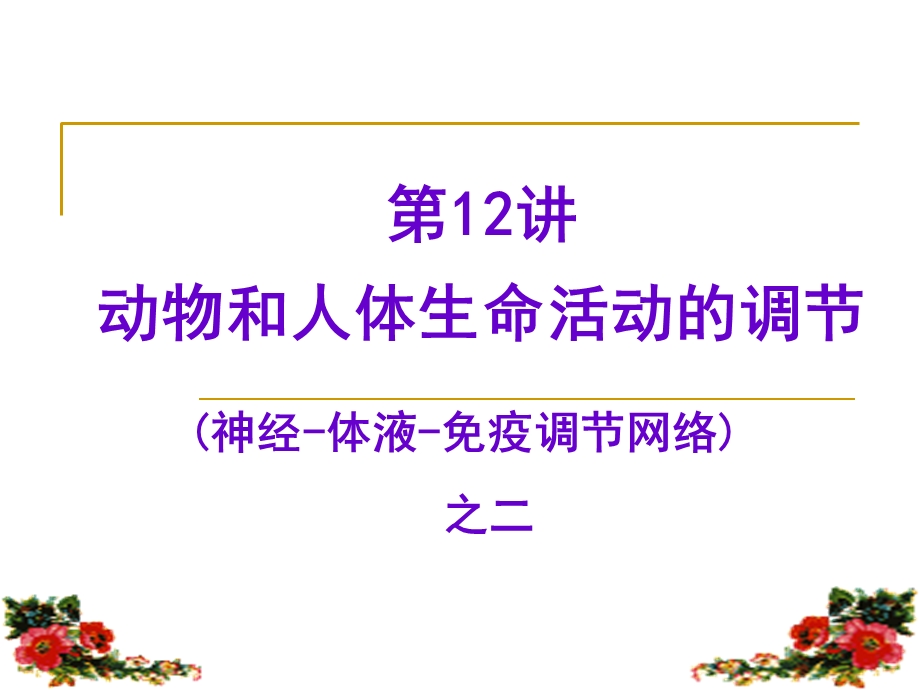 动物生命活动的调节y.ppt_第1页