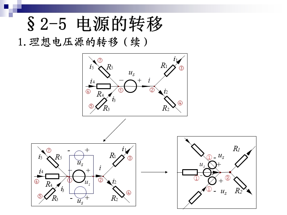 电路分析教学课件第4讲电阻电路的分析电源的转移支路法回路法.ppt_第3页