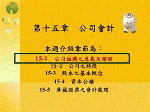 第十五部分公司会计教学课件.ppt