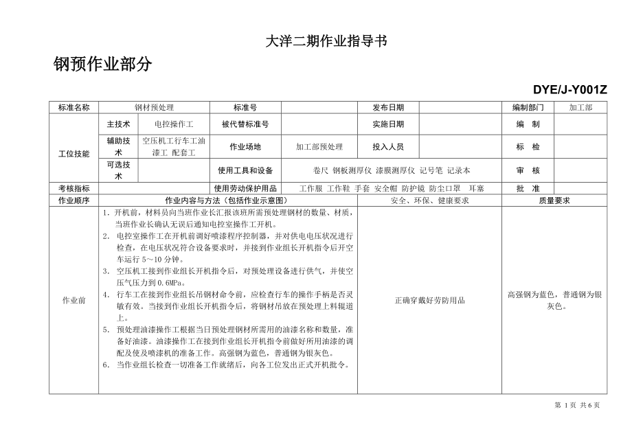 船厂准备车间工艺作官业指导书.doc_第3页