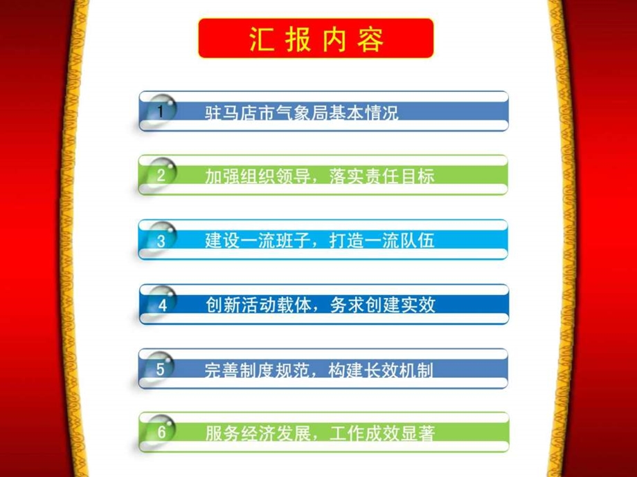 驻马店市气象局创建省级文明单位汇报4.ppt.ppt_第2页