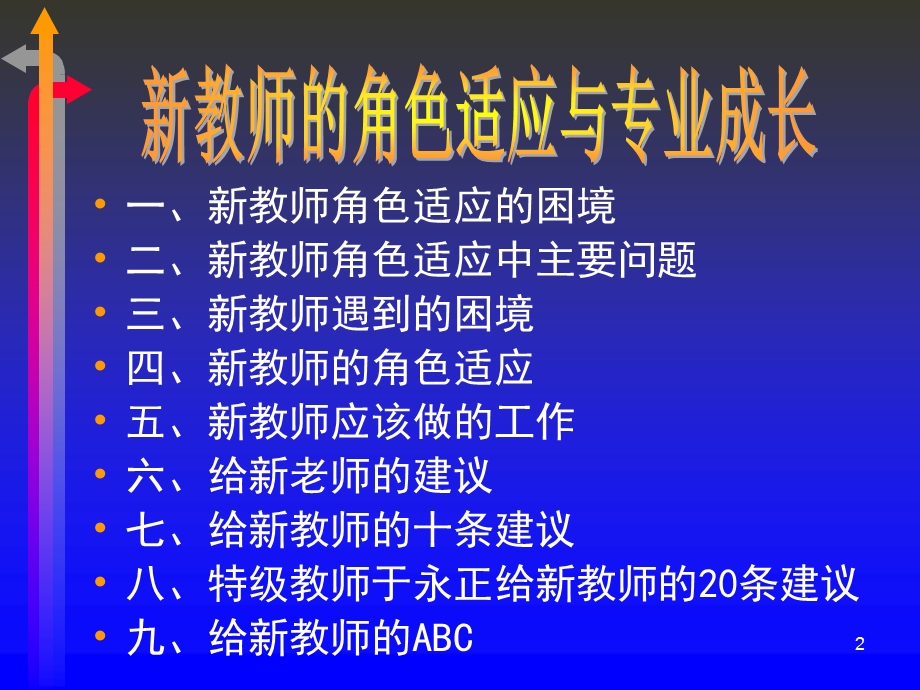 教师角色适应与专业成长.ppt_第2页