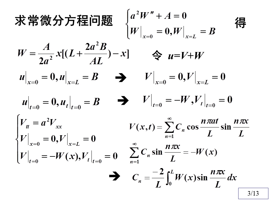 数理方程与特殊函数钟尔杰7非齐次方程求解.ppt_第3页