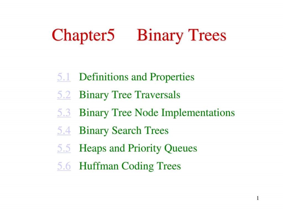 数据结构与算法分析第二版英文版课件chapter5图文.ppt_第1页