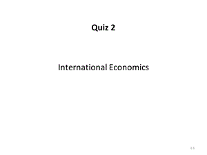 国际贸易学quiz2.ppt