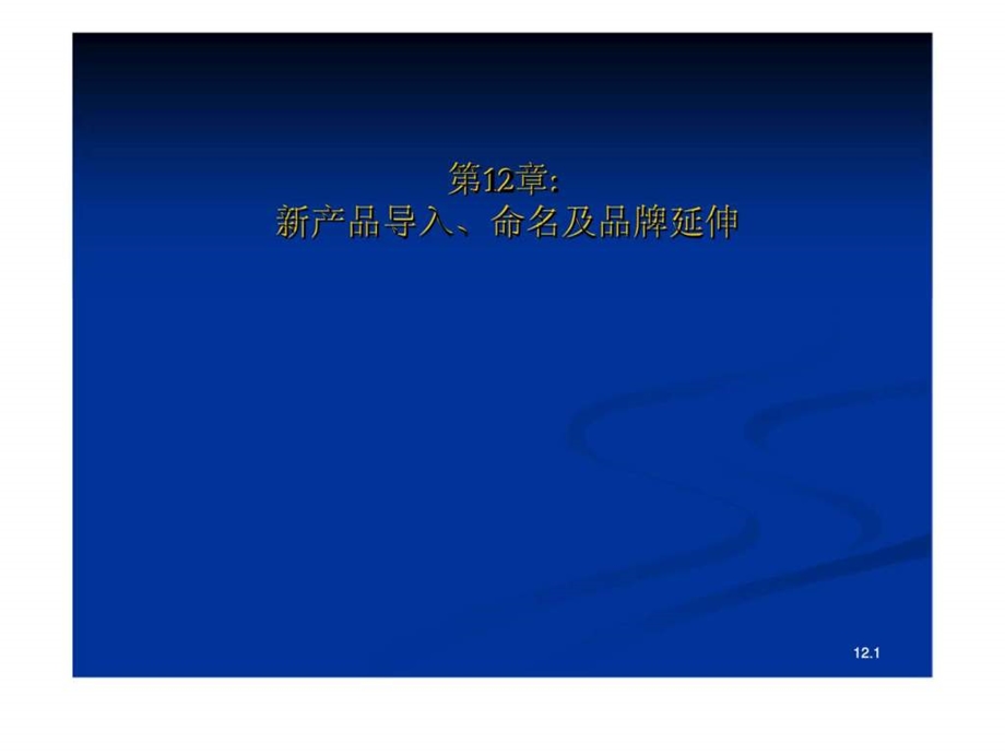 战略品牌管理第十二章新产品导入丶命名及品牌延伸.ppt_第1页