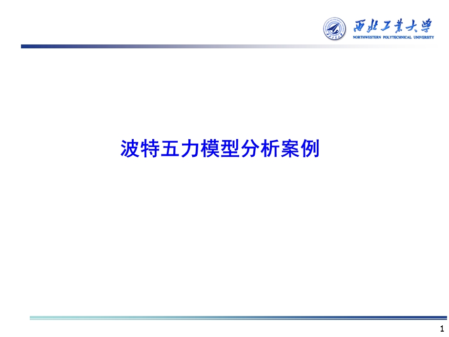 波特五力模型-苏宁电器-题目.ppt_第1页