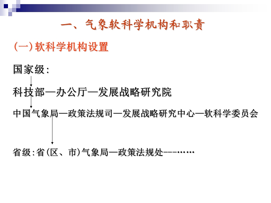 加强和推动气象软科学工作的分析与思考.ppt_第3页