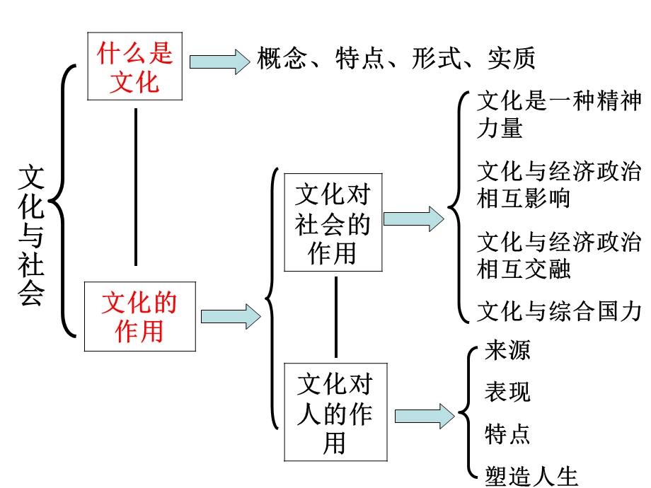 化与生活四个单元知识框架.ppt_第2页