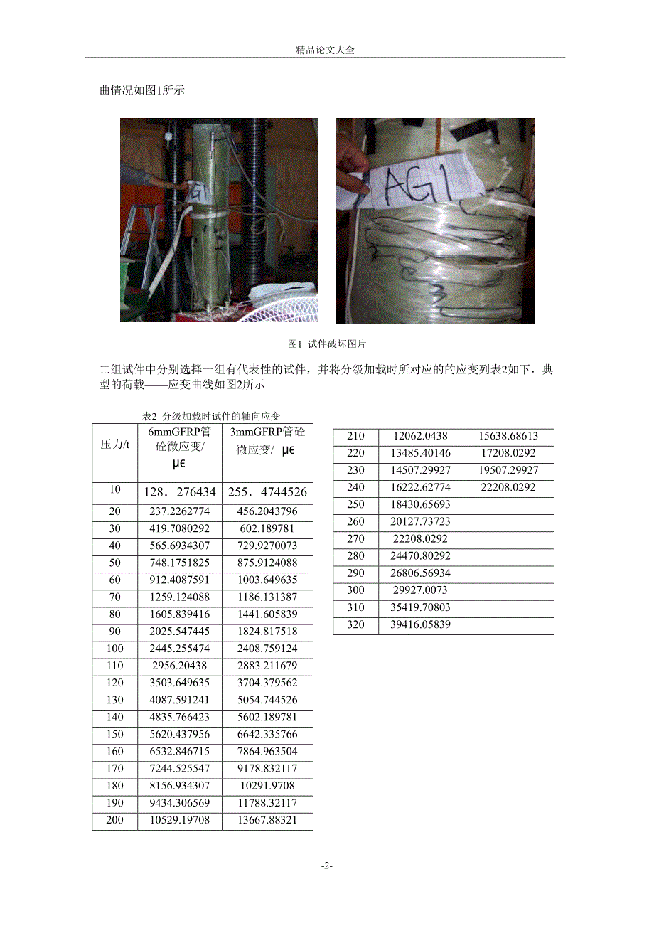 GFRP 管混凝土长柱统一体的初步探讨.doc_第2页