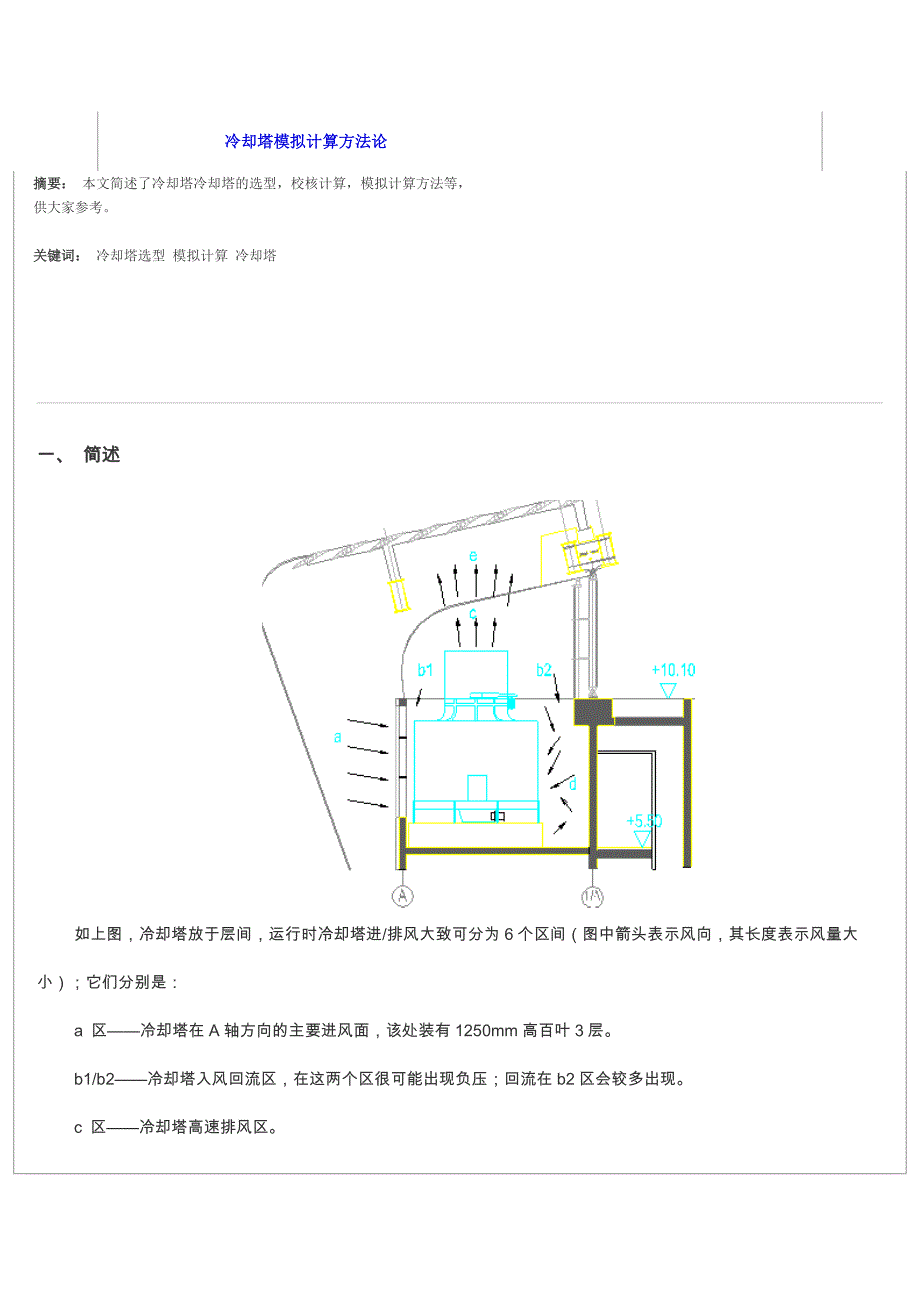 冷却塔模拟计算方法论.doc_第1页