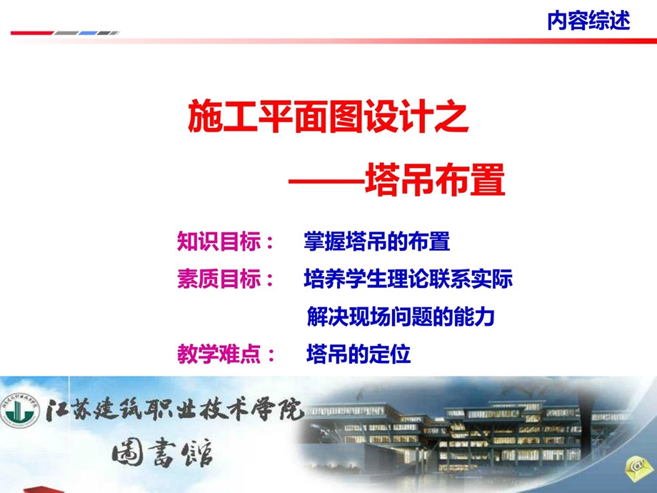 施工现场平面安排图-塔吊安排.ppt_第2页