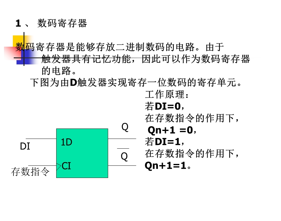 数字电路与逻辑设计第6章寄存器.ppt_第2页