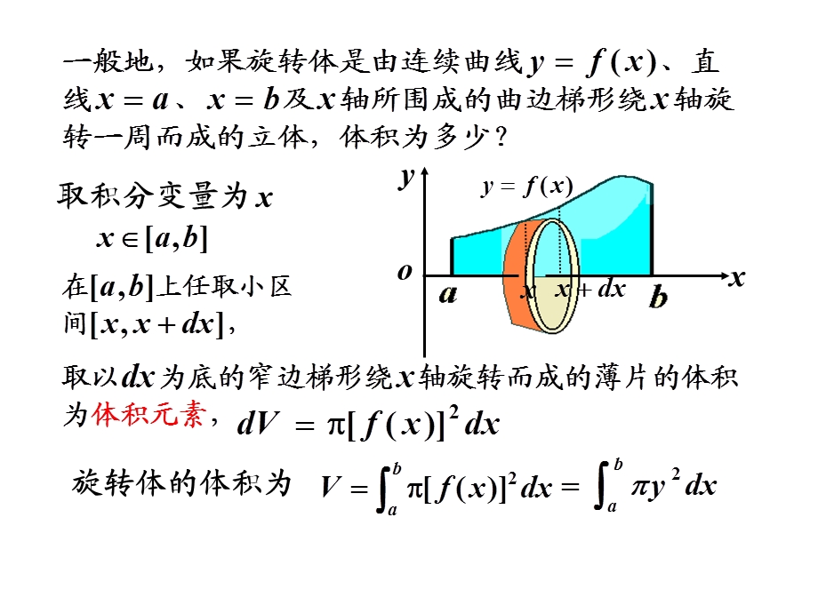 教学课件第七节-旋转体的体积计算.ppt_第3页
