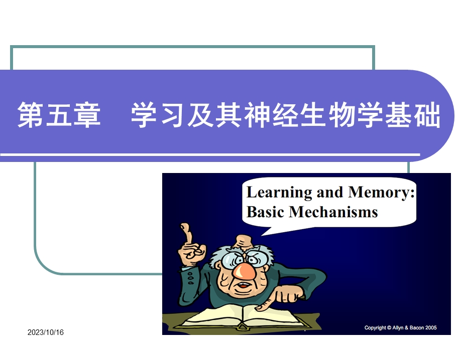 生理心理学第五章-学习.ppt_第1页